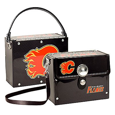 Calgary Flames Littlearth Fanatic License Plate Purse Bag Gift