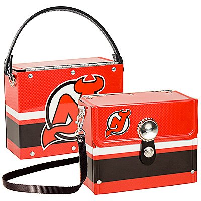 New Jersey Devils Fanatic License Plate Purse Bag