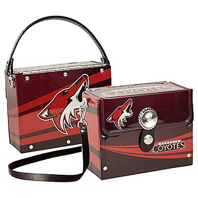 Phoenix Coyotes Littlearth Fanatic License Plate Purse Bag Gift