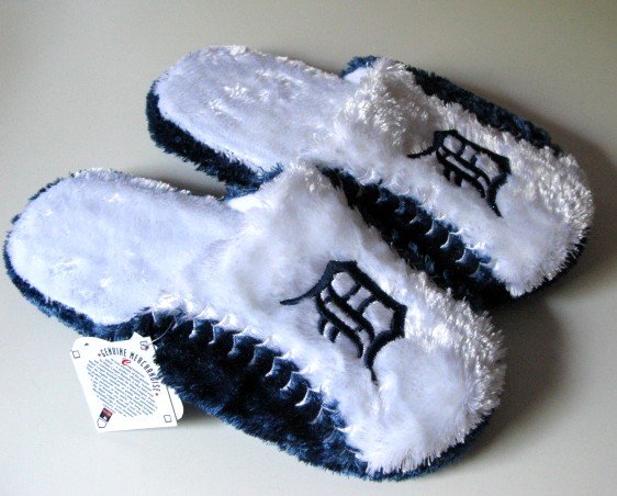 Detroit Tigers Ball Slide Slippers Gift XL