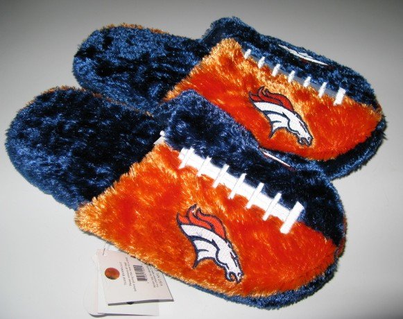 Denver Broncos Football Himo Slide Slippers Gift Medium