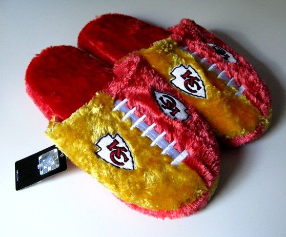 Kansas City Chiefs Football Himo Slide Slippers Gift Large