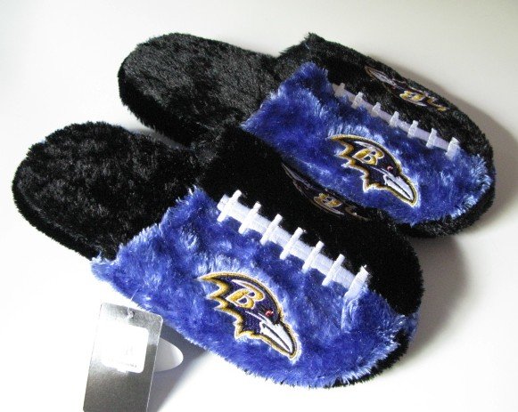 Baltimore Ravens Football Himo Slide Slippers Gift Large