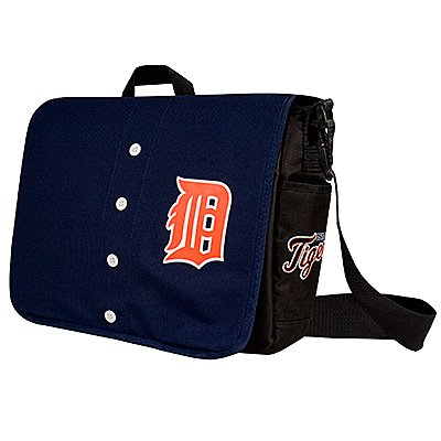 Detroit Tigers Littlearth Baseball Jersey Messenger Bag Gift