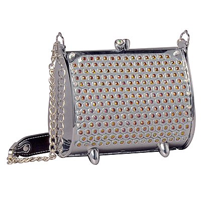 Littlearth Hexacomb Fender Flairette Purse Bag Swarovski Crystals
