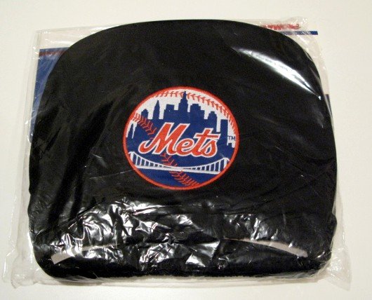 New York Mets Auto Car Head Rest Covers Set Gift