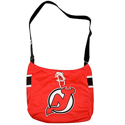 New Jersey Devils Littlearth Hat Trick Jersey Tote Bag Purse Gift