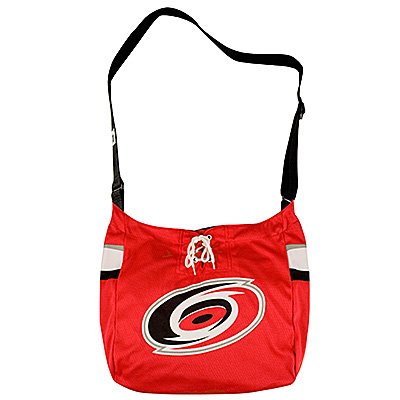 Carolina Hurricanes Littlearth Hat Trick Jersey Tote Bag Purse Gift