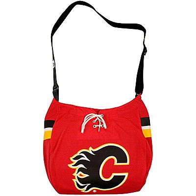 Calgary Flames Littlearth Hat Trick Jersey Tote Bag Purse Gift