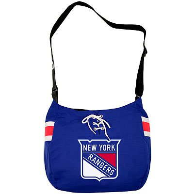 New York Rangers Hat Trick Hockey Jersey Tote Bag Purse