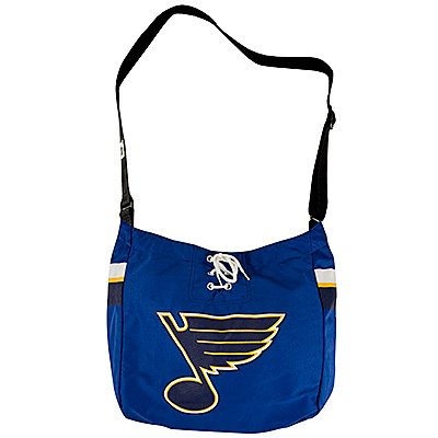 St. Louis Blues Littlearth Hat Trick Hockey Jersey Tote Bag Purse Gift