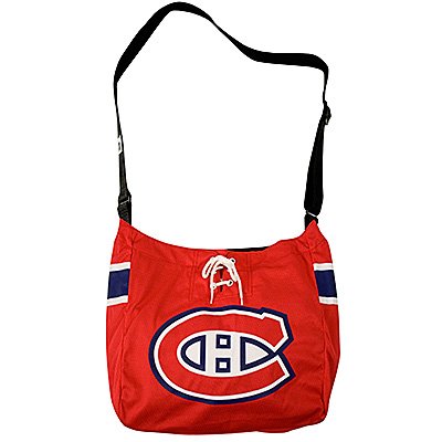 Montreal Canadiens Littlearth Hat Trick Hockey Jersey Tote Bag Purse Gift