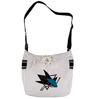 San Jose Sharks Littlearth Hat Trick Hockey Jersey Tote Bag Purse Gift