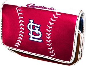 St. Louis Cardinals Baseball Leather iPhone Blackberry PDA Cell Phone Case