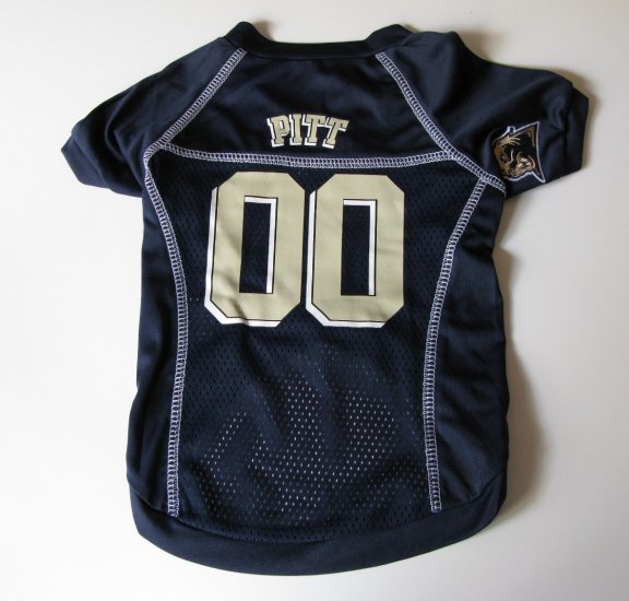 Pittsburgh University Panthers Pet Dog Football Jersey XL