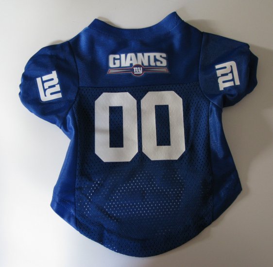 New York Giants Pet Dog Football Jersey Premium Small