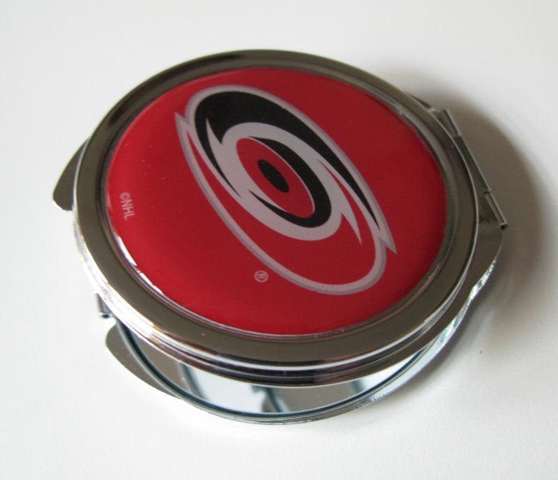Carolina Hurricanes Ladies Compact Mirror w/Floral Design