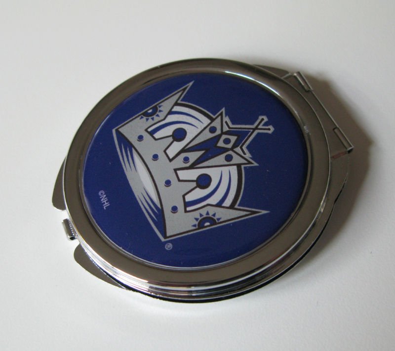 Los Angeles Kings Ladies Compact Mirror w/Floral Design