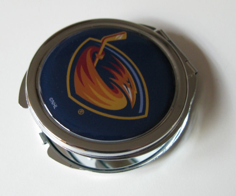 Atlanta Thrashers Ladies Compact Mirror w/Floral Design