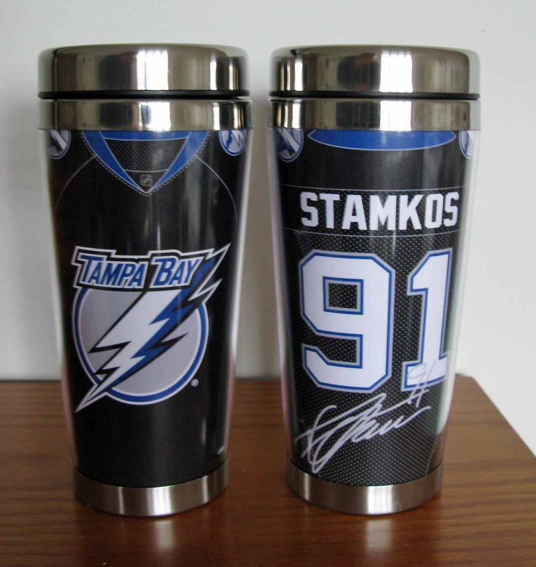 Steven Stamkos Tampa Bay Lightning 16oz Travel Tumbler Mug