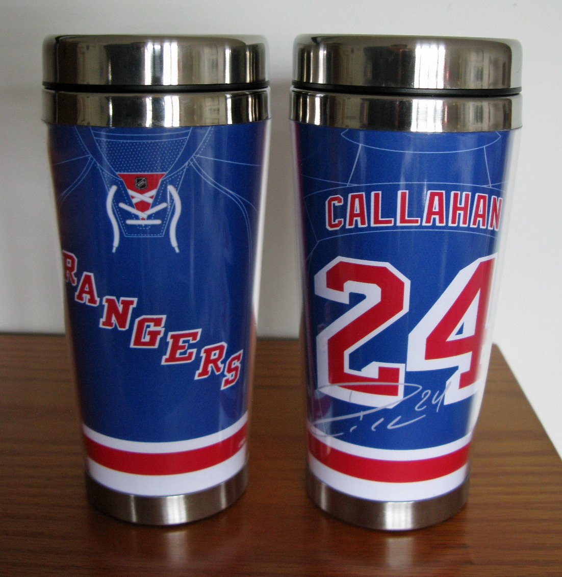 Ryan Callahan New York Rangers 16oz Travel Tumbler Mug