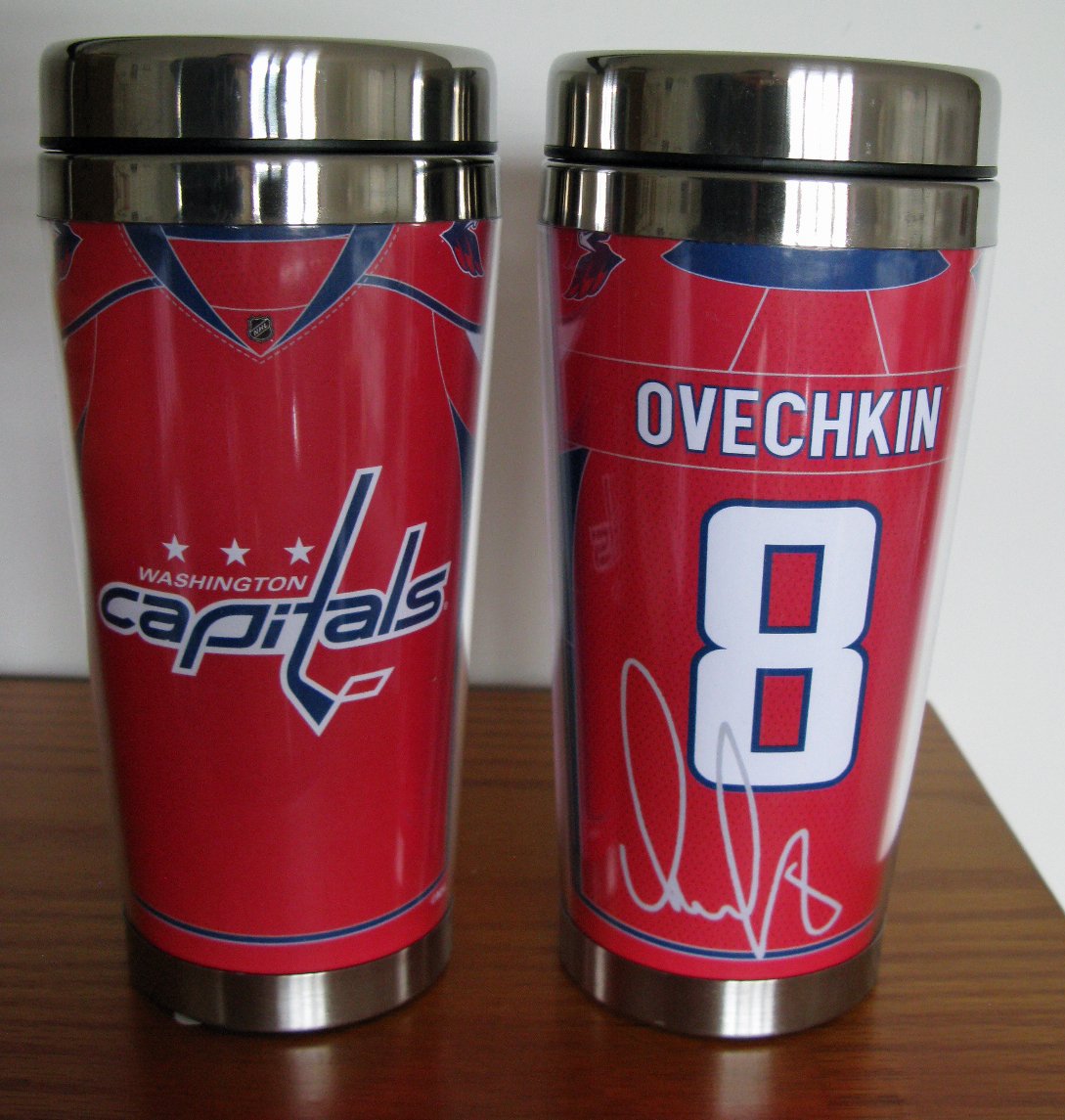Alexander Ovechkin Washington Capitals 16oz Travel Tumbler Mug