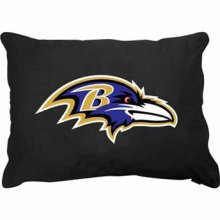 Baltimore Ravens 27" x 36" Plush Pet Dog Bed or Large Pillow