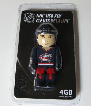 Columbus Blue Jackets Hockey Player 4GB USB Key 2.0 Flash Drive