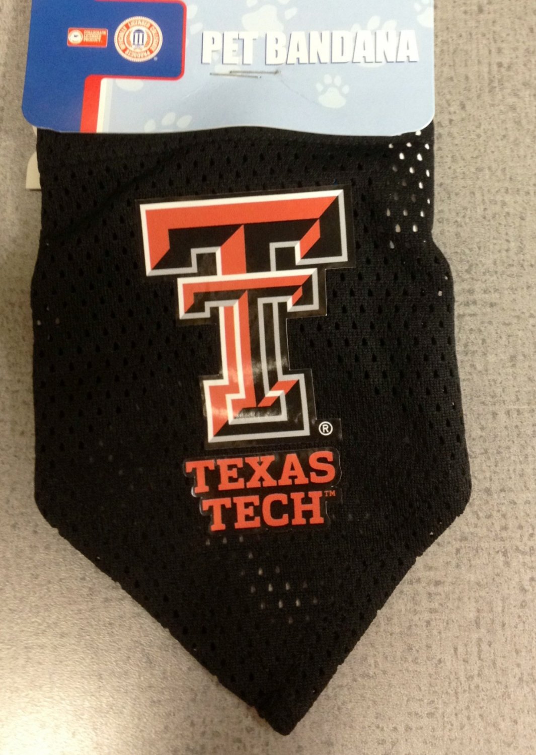 Texas Tech Red Raiders Pet Dog Football Jersey Bandana S/M