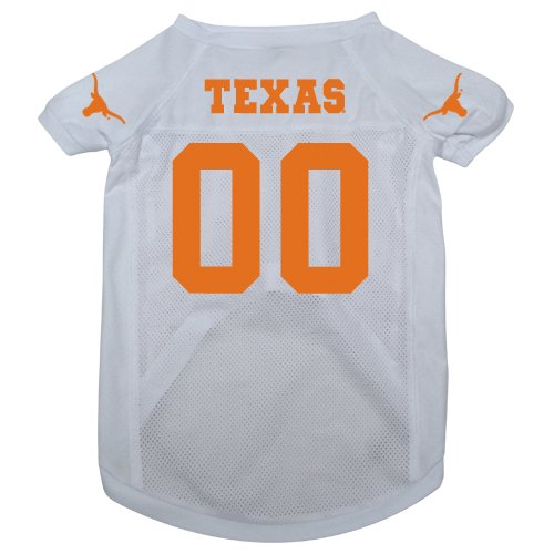 Texas University Longhorns Pet Dog Football Jersey Medium