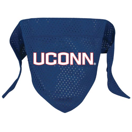 UCONN Connecticut Huskies Pet Dog Football Jersey Bandana S/M