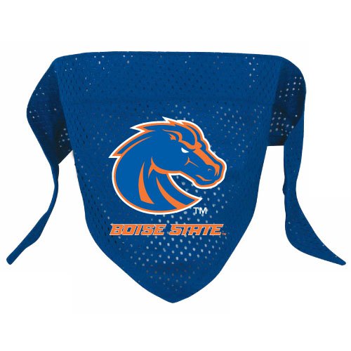 Boise State Broncos Pet Dog Football Jersey Bandana M/L