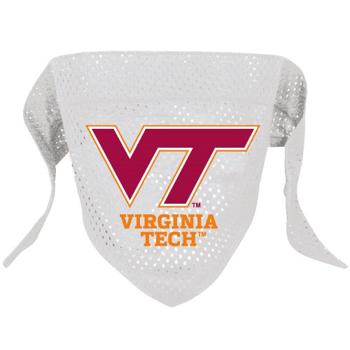 Virginia Tech Hokies Pet Dog Football Jersey Bandana S/M