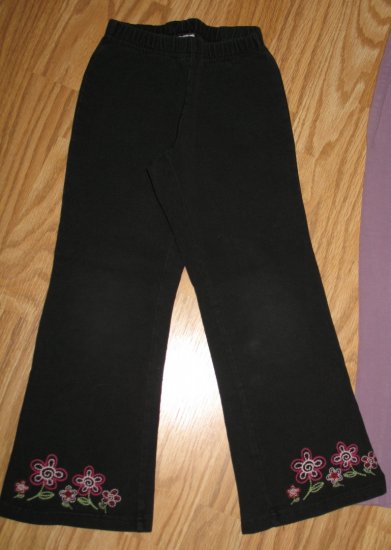 Old Navy black floral pants