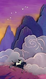 Disney WonderGround Gallery Mulan Deluxe Print by Jackie Huang New