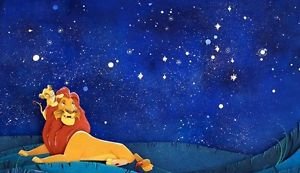 Disney WonderGround The Lion King - Kings Of The Past Print by Jackie Huang New