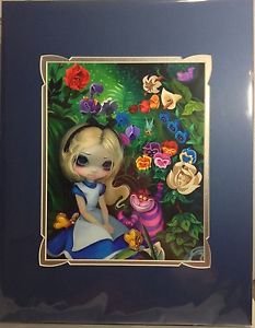 Disney WonderGround Alice in The Garden Deluxe Print by Jasmine Becket-Griffith