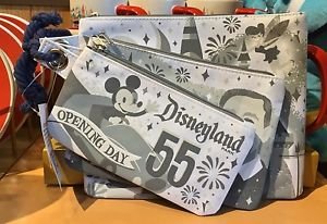 Disneyland 60th Diamond Celebration Opening Day 1955 Three Bag Set New