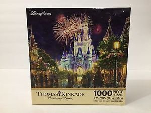 DISNEY PARKS THOMAS KINKADE WALT DISNEY WORLD MAGIC KINGDOM CASTLE PUZZLE NEW