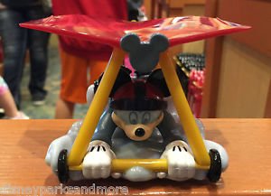 DISNEY PARKS DCA PULL BAKC TOY MICKEY MOUSE SOARING AROUND THE WORLD NEW