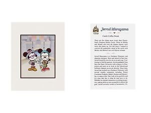 Disney WonderGround Gallery Castle Coffee Break Deluxe Print Jerrod Maruyama New
