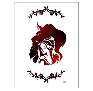 Disney WonderGround Beauty & The Beast Warmth Deluxe Print by Sho Murase New