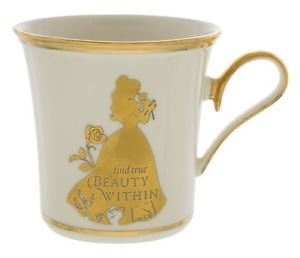 Disney Parks Princess Belle Find True Beauty Within Porcelain Mug Lenox New Box