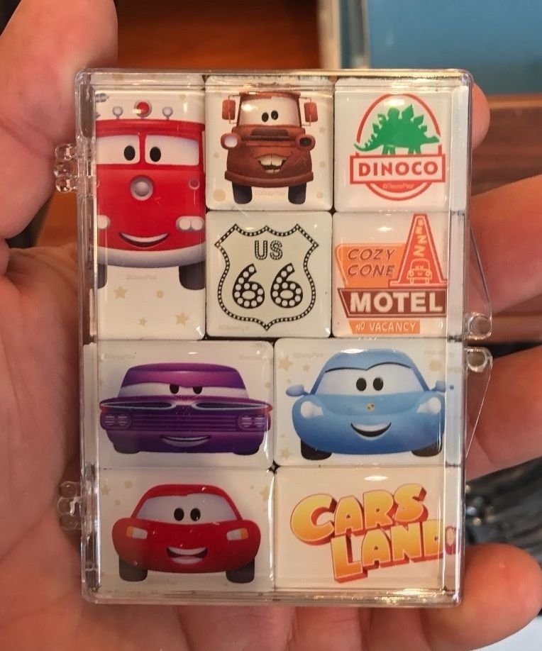 Disney WonderGround Cars Cutest Little Town Magnet Set by Jerrod Maruyama New