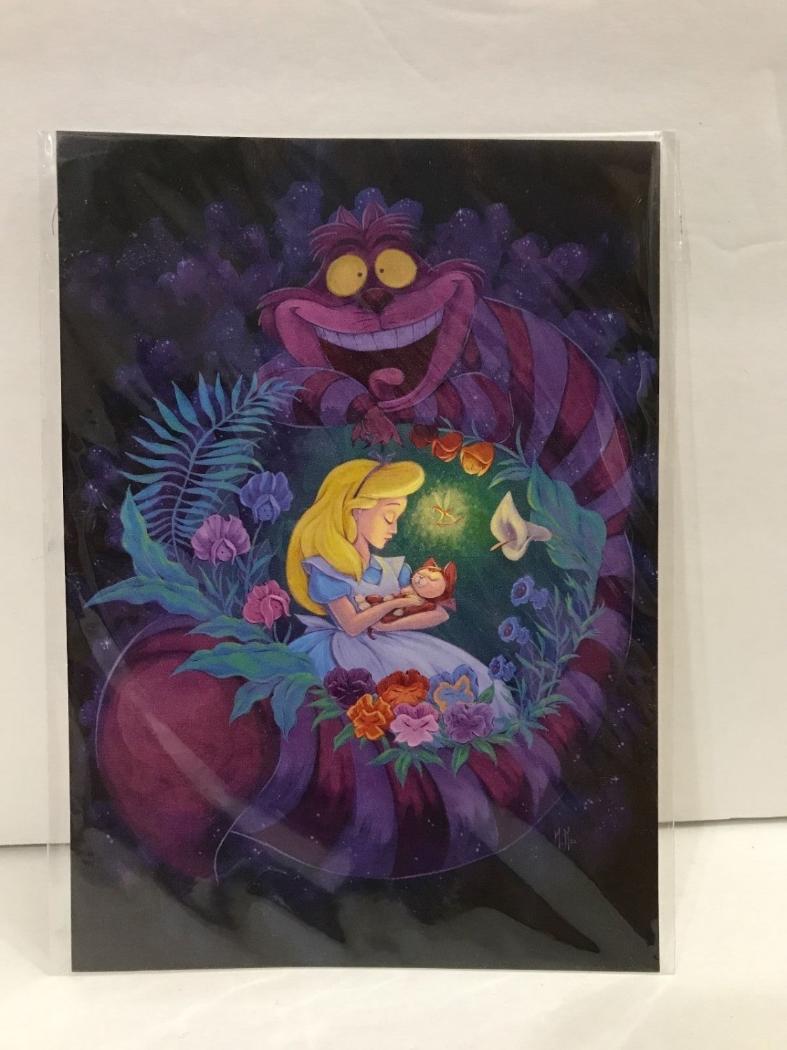 Disney WonderGround Gallery Alice in Slumberland Postcard by Martin Hsu New