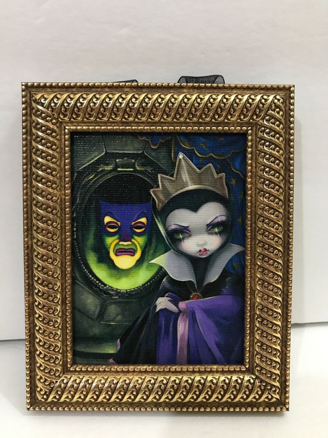 Disney WonderGround Snow White's Evil Queen Mini Frame Jasmine Becket-Griffith
