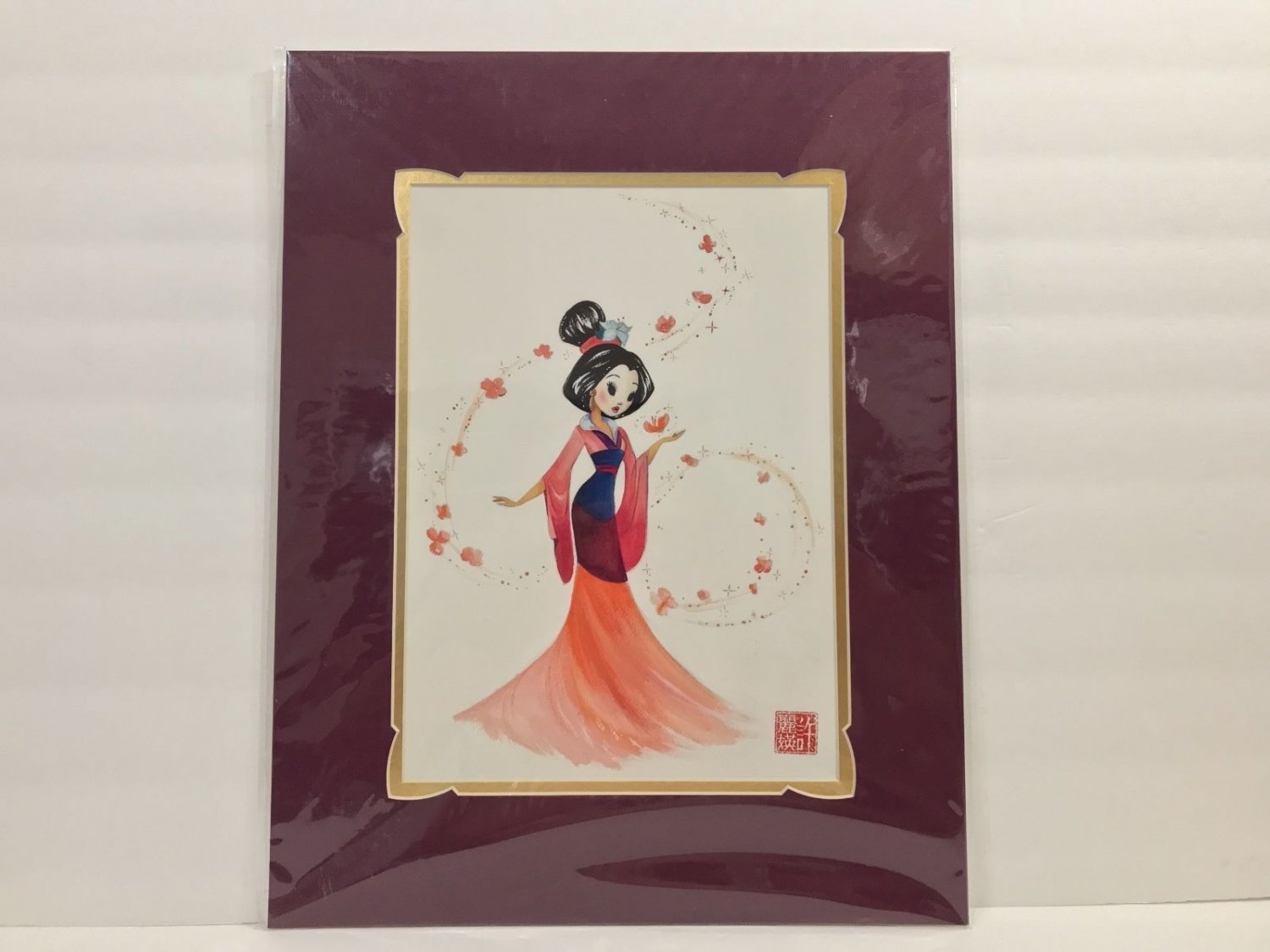 Disney WonderGround Mulan Greatest Gift and Honor Deluxe Print by Liana Hee New