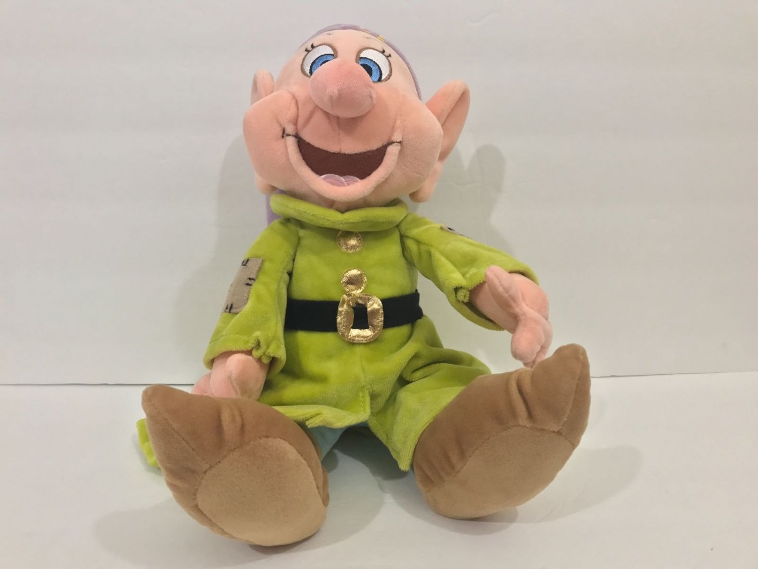 DISNEY PARKS DOPEY FROM SNOW WHITE & THE 7 DWARFS 12" PLUSH NEW WITH TAGS