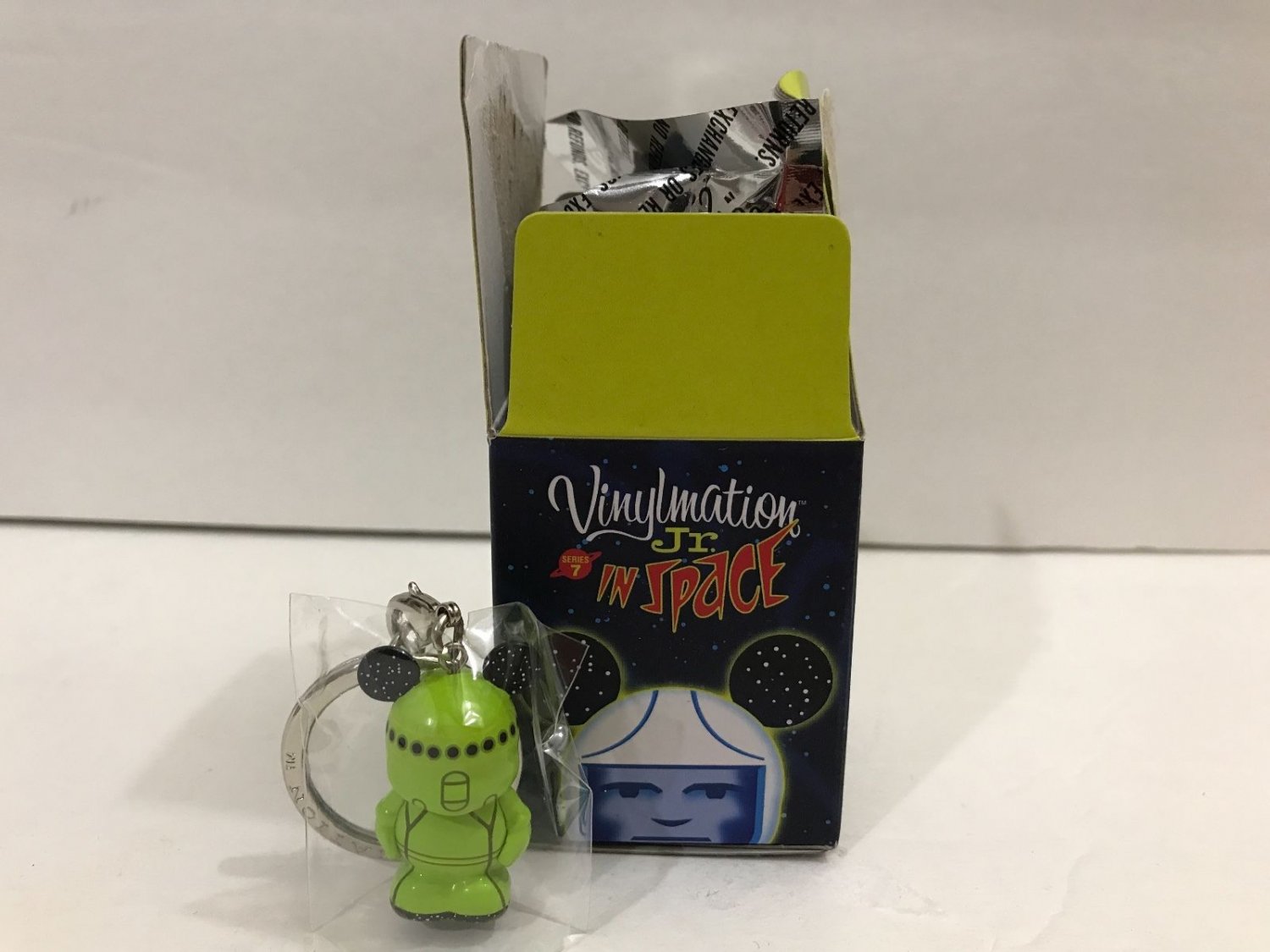 Disney Park Vinylmation Series 7 Junior Jr Space Keychain New
