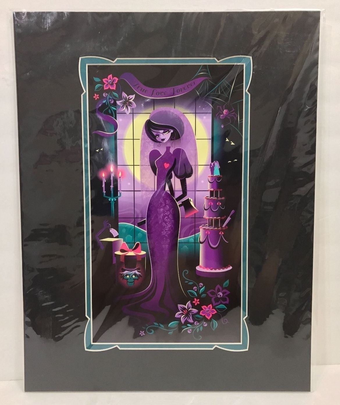 Disney WonderGround Gallery Haunted Mansion The Bride Print by Jeff Granito New